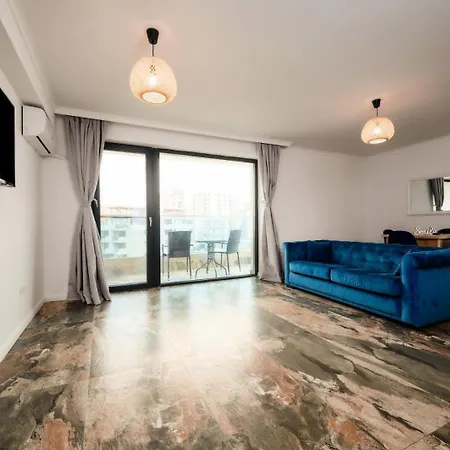 Апартаменты Holiday Deluxe Studio Mamaia Nord Cu Parcare Privata Нэводари